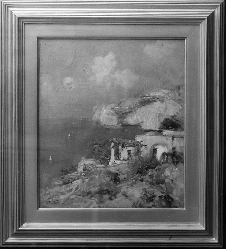 Veduta di Capri - Pinacoteca Comunale A. Moroni, Porto Recanati